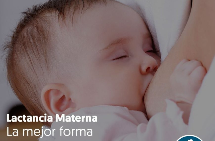 Mes de la lactancia materna; beneficios de este alimento