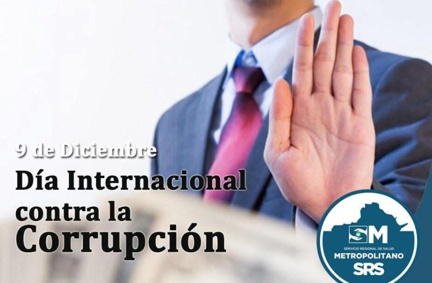 9 de diciembre D&iacute;a Internacional contra la Corrupci&oacute;n