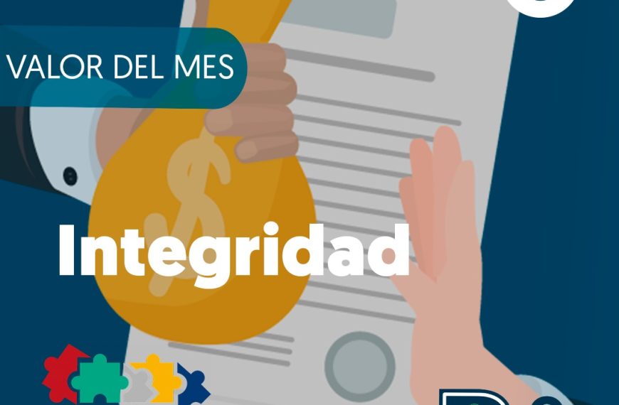 Valor del mes: La Integridad