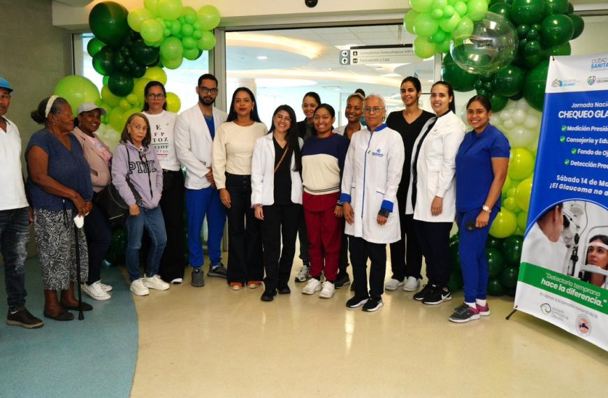 CECANOT realiza jornada nacional de detecci&oacute;n de glaucoma en Santo Domingo